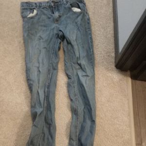 Women's skinny jeans with adjustable waist